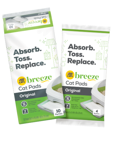 Tidy Cat Breeze Cat Pads (10 Count)