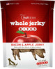 Fruitables Whole Jerky Bites Bacon & Apple Dog Treats (5 oz)