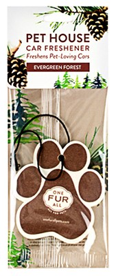 Pet House Evergreen Forest Car Air Freshener