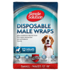 Simple Solution Disposable Male Dog Wraps