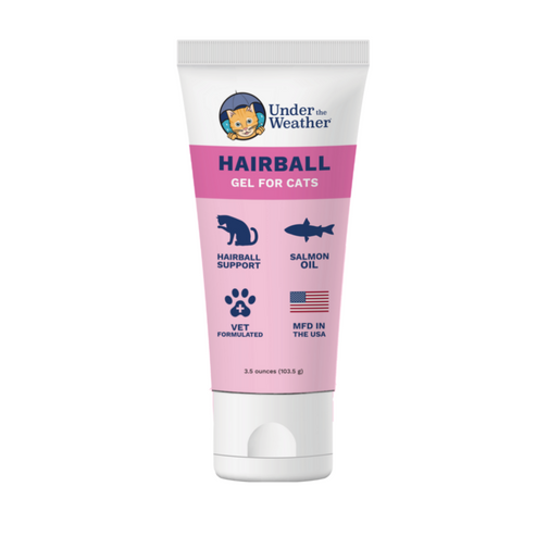 Under the Weather Hairball Support Gel for Cats