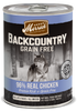 Merrick Backcountry Grain Free Backcountry 96% Chicken Recipe Canned Dog Food