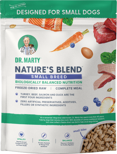 Dr. Marty Nature's Blend Small Breed Freeze Dried Raw Dog Food