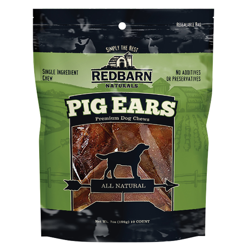 Redbarn Pig Ears Natural (100 Count)