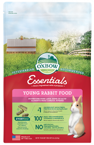 Oxbow Essentials - Young Rabbit Food (5 lbs)