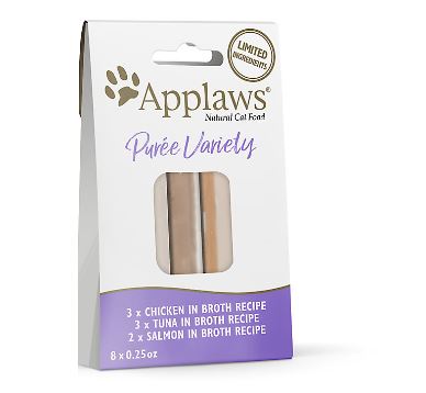 Applaws Puree Variety Pack Cat Treats (0.25 oz - Count of 8)