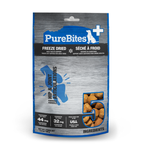 PureBites+ Hip & Joint Dog Treats (3 Oz)