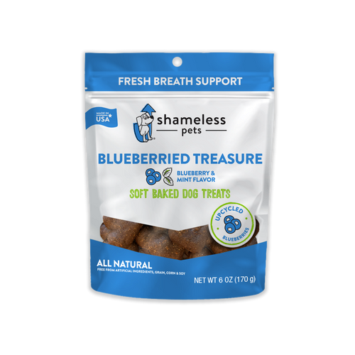 Shameless Pets Blueberried Treasure Soft Baked Dog Treats