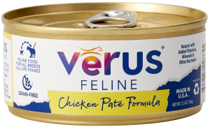 VēRUS Feline Chicken Pate Formula (5.5-oz, single can)