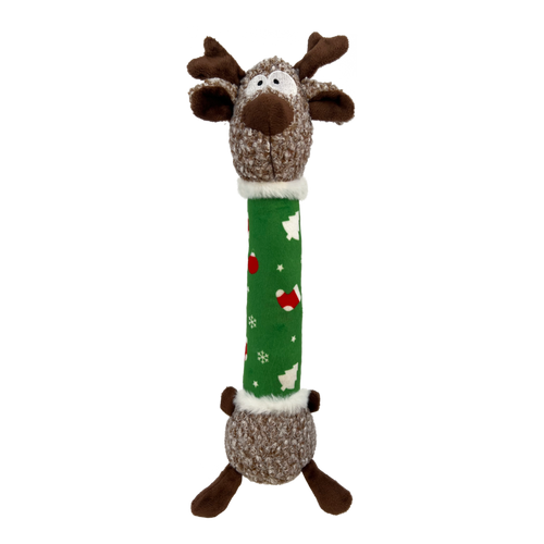 KONG Holiday Shakers Luvs Reindeer Dog Toy