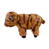 KONG Low Stuff Stripes Cow Dog Toy (Medium)