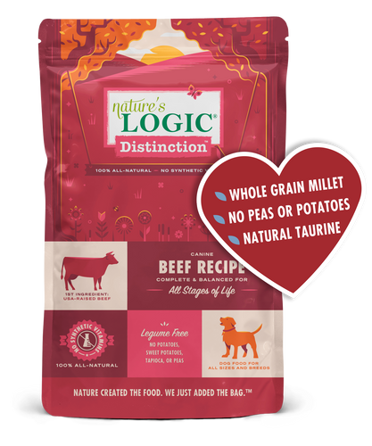 Nature's Logic Distinction Canine Beef Recipe Dry Dog Food (4.4-lb)