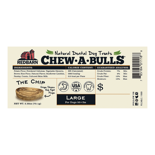 Redbarn Chew-A-Bulls® Chip (Large)