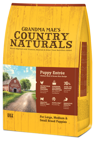 Grandma Mae's Country Naturals Puppy Entrée Dog Food