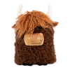 KONG Comfort Jumbo Highland Cow Assorted Dog Toy