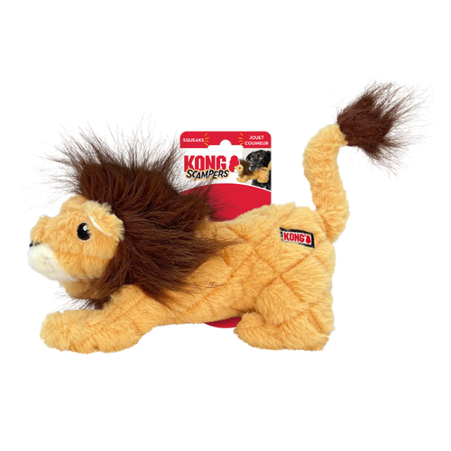 KONG Scampers Lion Dog Toy (Medium)