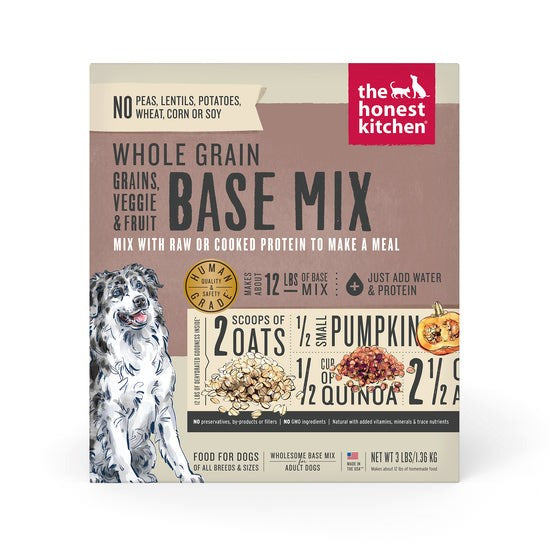 Honest Kitchen Base Mix Whole Grain Fruit Veggie (3lb)