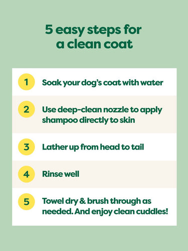 Earth Rated Short Coat 3-in-1 Dog Shampoo