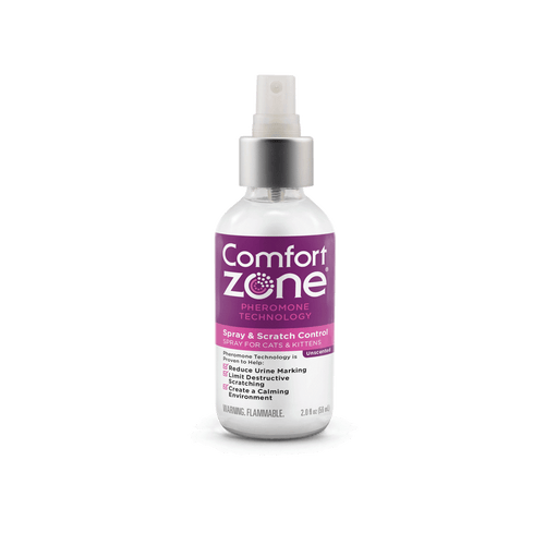 Comfort Zone Spray & Scratch Control Spray For Cats and Kittens (2-oz)