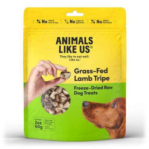 Animals Like Us Dog Treats Grass-Fed Lamb Tripe (2 oz)