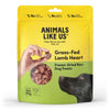 Animals Like Us Grass-Fed Lamb Heart Dog Treats