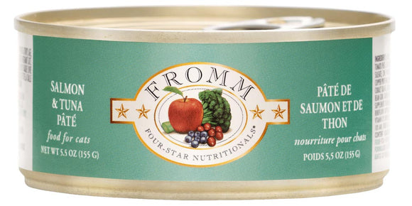 Fromm Four-Star Salmon & Tuna Pâté Cat Food