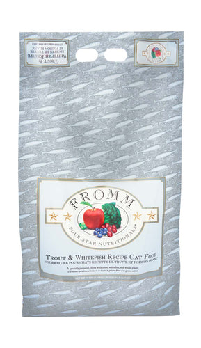 Fromm Four-Star Trout & Whitefish Recipe Cat Food (5 lbs)