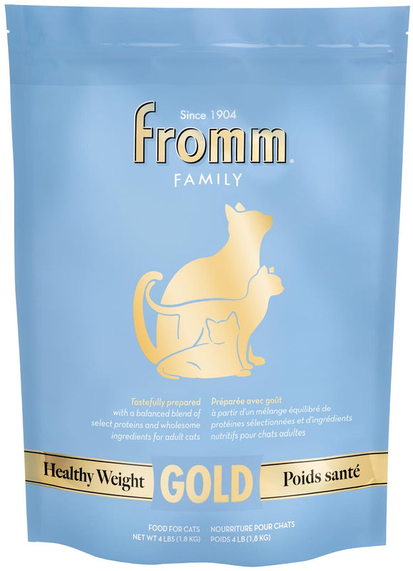 Fromm Healthy Weight Gold Cat Food (4 lbs)