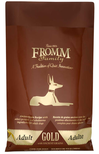 Fromm Adult Gold with Ancient Grains Dog Food (15 lbs)