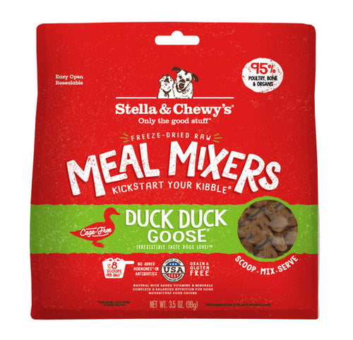 Stella & Chewy's Freeze Dried Duck Duck Goose Meal Mixers (18-oz)