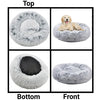 Mr. Peanut's 23 OrthoPlush® Pet Bed (Gray Two Tone)