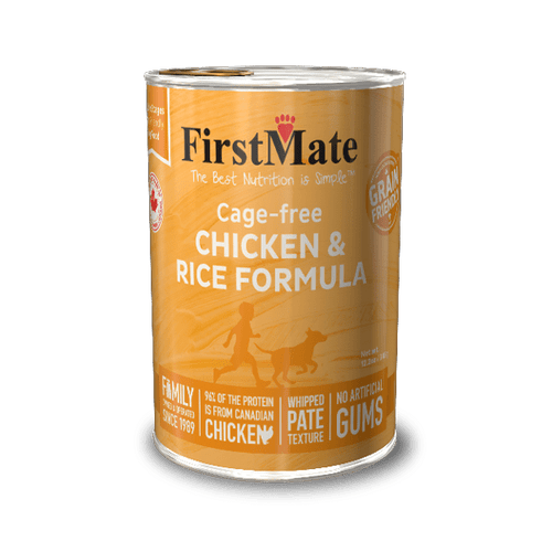 FirstMate Pet Foods Cage-free Chicken & Rice Formula for Dogs Canned Dog Food