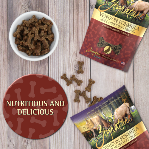 Zignature Venison Soft Moist Treats for Dogs