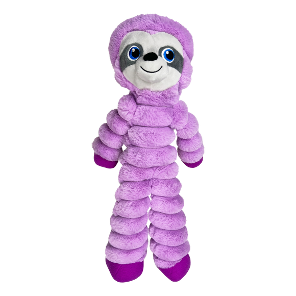 KONG Shakers Crumples Sloth Dog Toy