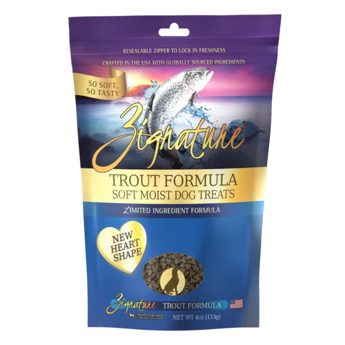 Zignature Trout Soft Moist Treats for Dogs