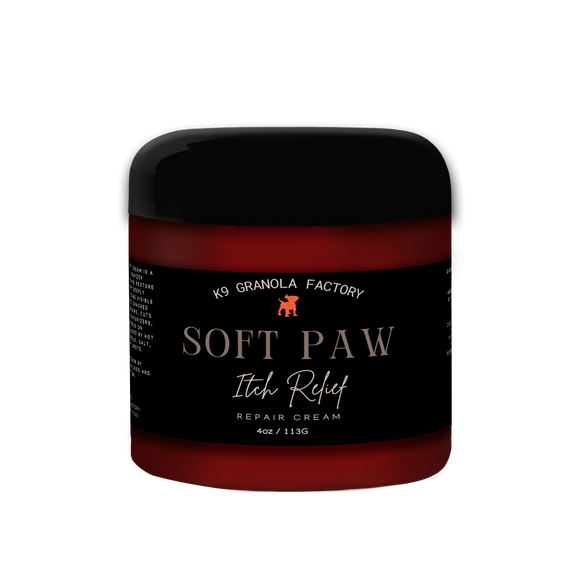 K9 Granola Factory Bed & Bath Spa Collection, Itch Relief Soft Paw Repair Treatment for Dogs