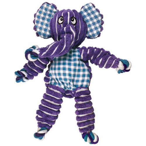 KONG FLOPPY KNOTS ELEPHANT (MD, PURPLE)