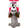 KONG LOW STUFF SCRUFFS DOG (LG, BROWN)