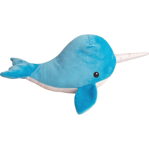 SNUGAROOZ NIKKI THE NARWHAL (17 IN, BLUE)