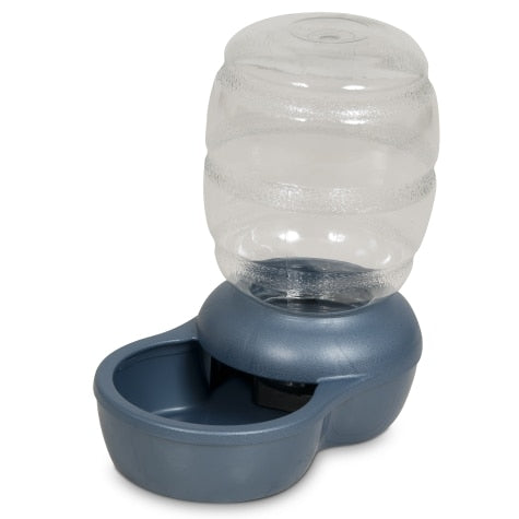 Petmate Replendish Waterer With Microban (Large- Blue)