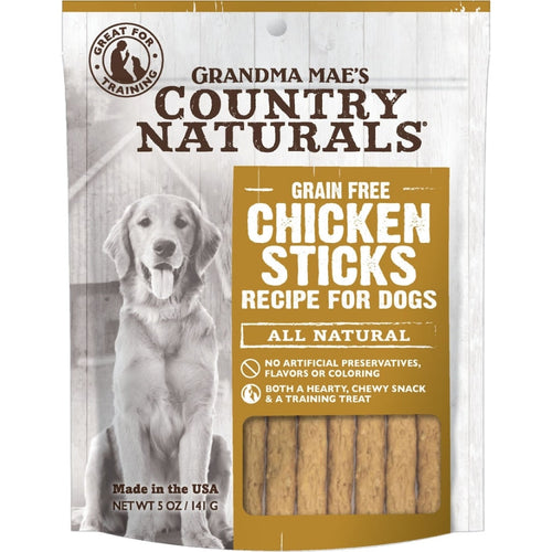 Grandma Mae's Country Naturals GF Sticks Dog Treats (Chicken)