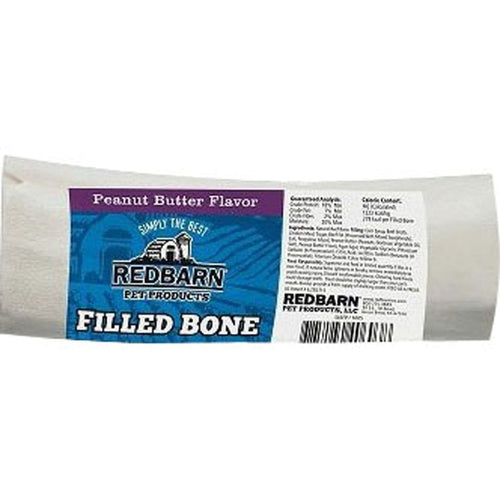 Redbarn Filled Dog Bone (Peanut Butter)