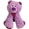 SNUGAROOZ BELLA THE BEAR (11 IN, PLAID)