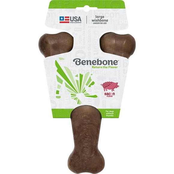 Benebone Bacon Wishbone (Large)