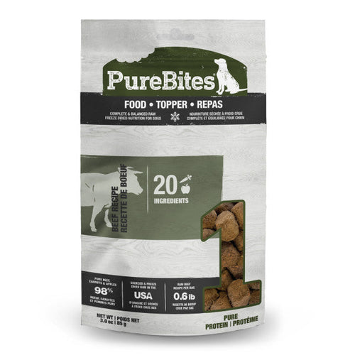 PureBites Beef Recipe Dog Food Topper