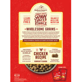 Stella & Chewy's Raw Coated Wholesome Grains Chicken Recipe Dry Dog Food