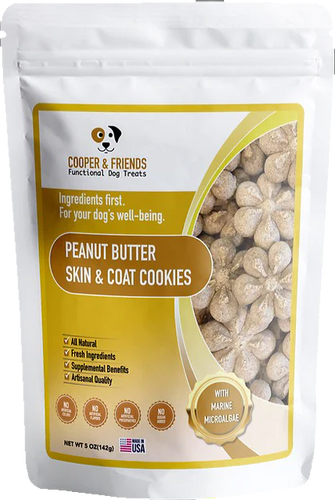 Cooper & Friends Peanut Butter Skin & Coat Cookies