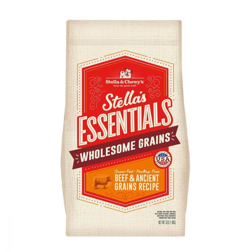 Stella & Chewy's Stella's Essentials Kibble Grass Fed Beef & Wholesome Grains Recipe Dry Dog Food