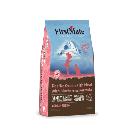 FirstMate Pet Foods Pacific Ocean Fish Meal Original Formula Dry Cat Food (4-lb)