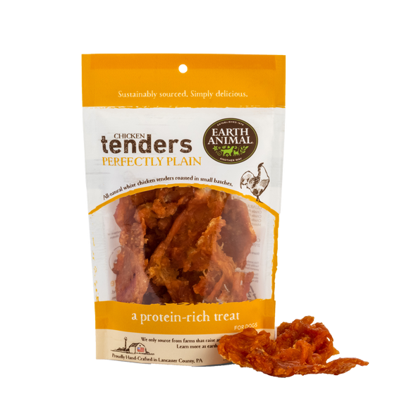 Earth Animal Perfectly Plain Chicken Tenders For Dogs
